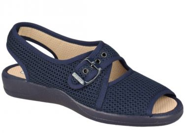 Πέδιλα γυναικεία | Υφασμάτινα | DeValverde | 511185 | Μπλε - DeValverde - 